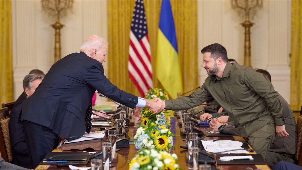 Ukraina - Amerika Serikat Bakal Luncurkan Produksi Senjata Bersama, Presiden Zelensky: Hal yang Bersejarah