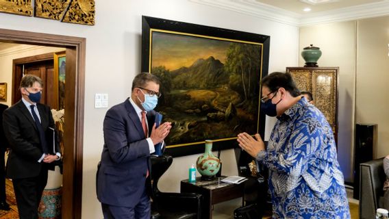 Indonesia Implements Sustainable Agriculture, Airlangga Hartarto Receives Appreciation From The British Ambassador