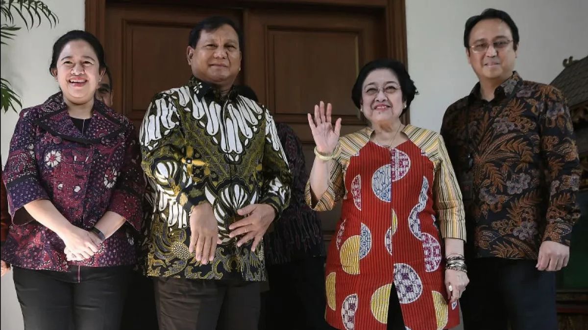 Gerindra : Prabowo et Megawati n’ont pas de problèmes, pas besoin de réconciliation