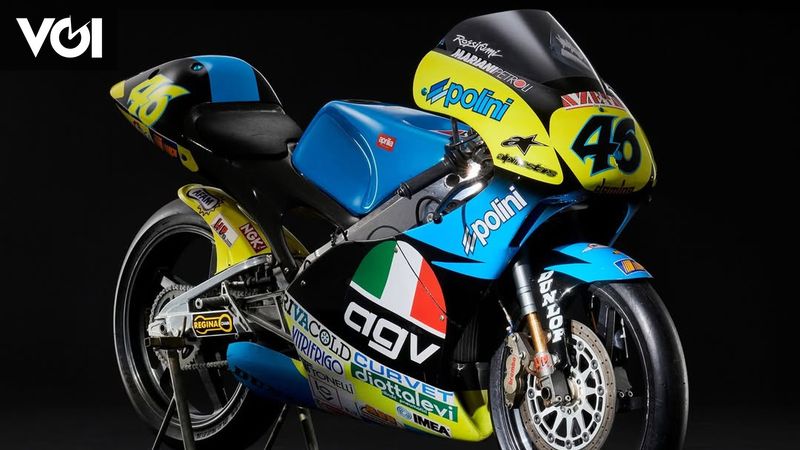 バレンティーノ・ロッシの貴重なバイクがオークションにかけられ、30億
