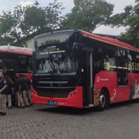 Bus Listrik Trans Semarang Mulai Uji Coba, Warga Bisa Naik Gratis