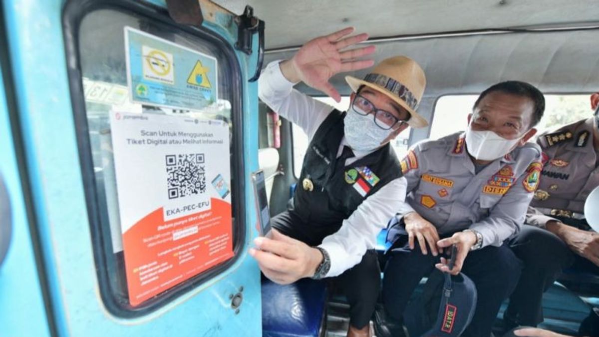 Ridwan Kamil Luncurkan Aplikasi Jaramba Platform Digital Angkutan Umum