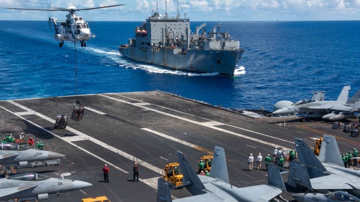 US, Canada, Japan And The Philippines Joint Exercises In The South China Sea
