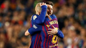 Messi Resmi ke PSG, Iniesta: Menyakitkan Melihat Dia Berseragam Tim Lain