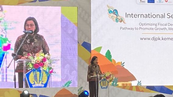 Sri Mulyani: Indonesia Tekan Ketimpangan Fiskal melalui UU HKPD