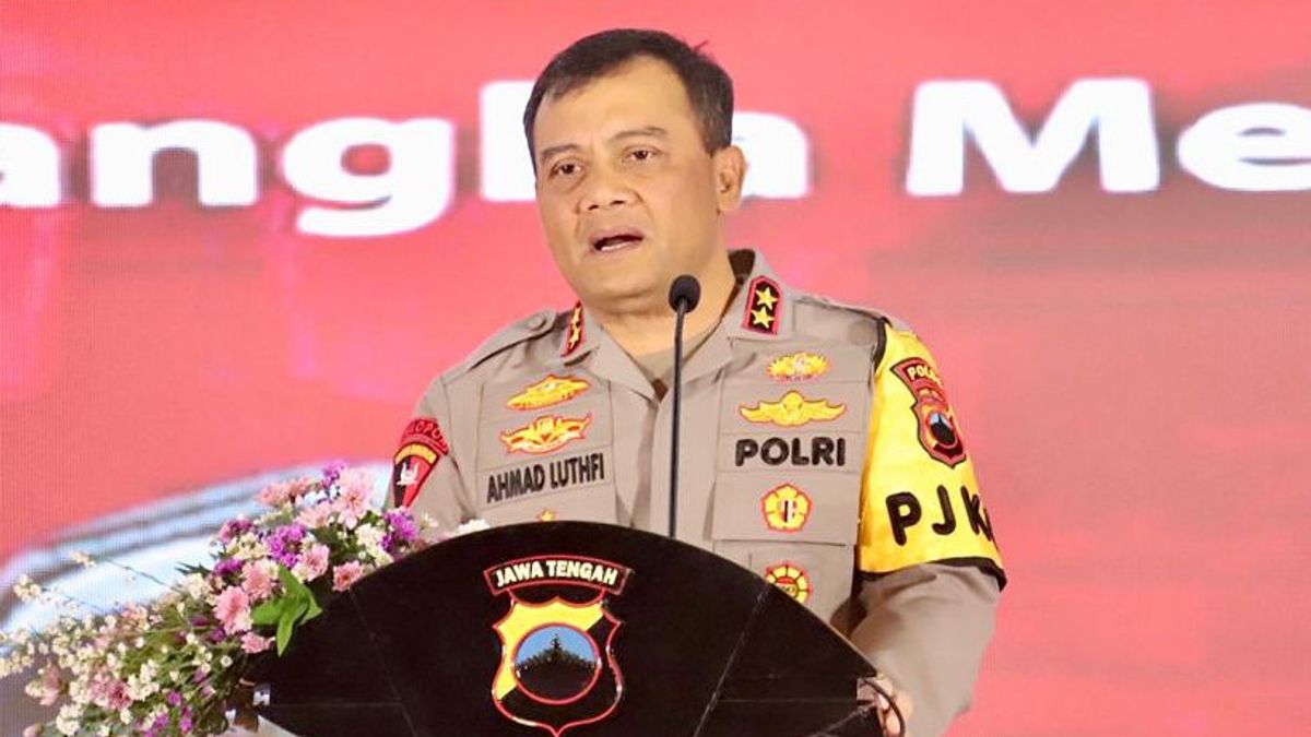 Don't Play Games, The Central Java Police Chief Will Remove The Police Chief If He Is Involved In Online Or Offline Gambling