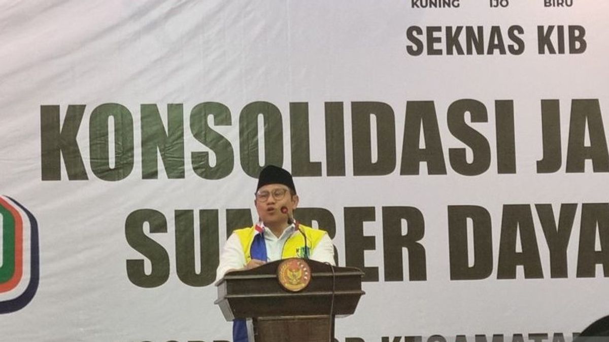 Muhaimin Optimistis Melaju ke Putaran 2 Pilpres Bareng Anies