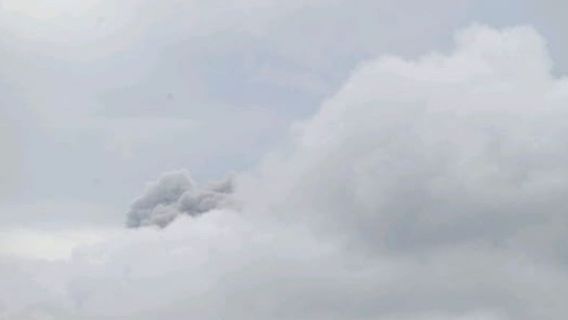 Gunung Ibu Halmahera Barat Kembali Erupsi, Abu Vulkanik Setinggi 700 Meter