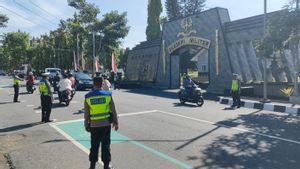 Central Java Police Prepares VVIP Crossing Pamwal For President Prabowo And Ministers Of The Red And White Cabinet