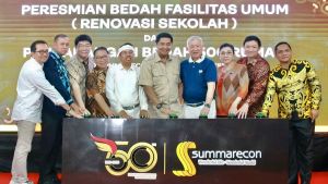 Jelang HUT ke-50, Summarecon Resmikan Program Bedah Fasum dan Pencanangan Bedah 500 Rumah