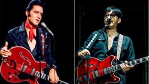 Andre Taulany Pamer Koleksi Gitar Ikonik dari Elvis Presley