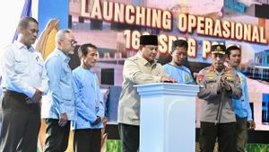 In the midst of criticism of the National Police, Prabowo defends the police from entering the food business.