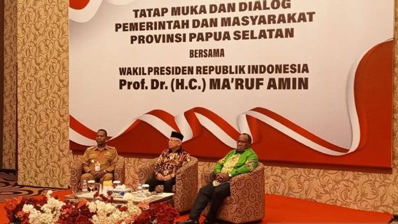 Wapres Ma'ruf Serap Aspirasi dari Tokoh Masyarakat Papua Selatan