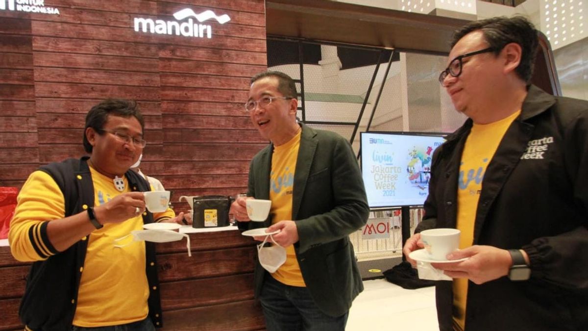 Gerakkan Konsumsi Masyarakat, Bank Mandiri Gelar Livin' Jakarta Coffee Week