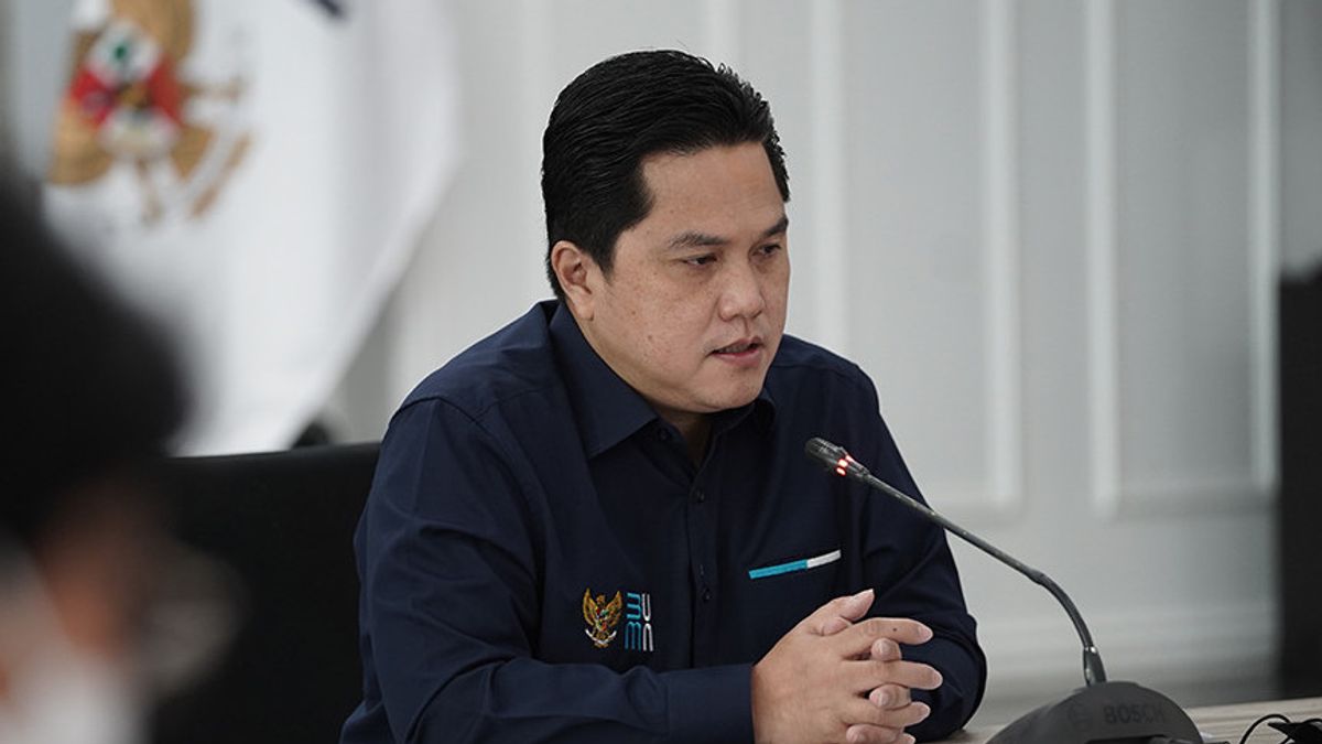 Erick Thohir Et Le Ministre De L’Industrie Agus Gumiwang Teken MoU, Augmentent Les Entreprises D’État TKDN