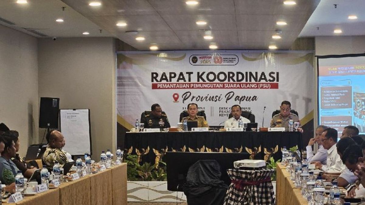 Coordinating Ministry For Political, Legal And Security Affairs Ensures Re-Pilkada Security In Papua August 6