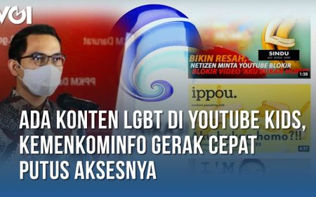 VIDEO: Muncul Konten LGBT di YouTube Kids, Ini Respon Kemenkominfo