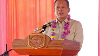 Menkop melakukan groundbreaking SPBU Nelayan Dan Gerai Kopdes Merah Putih Tukak Sadai