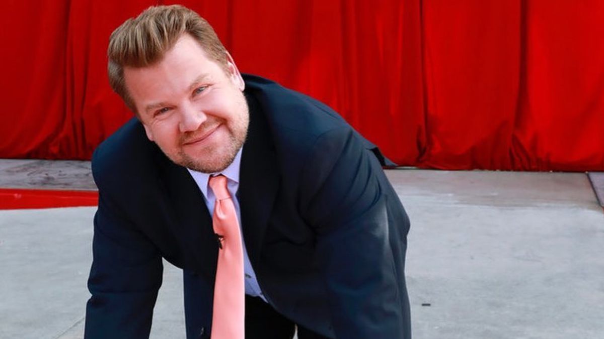 Ramai-ramai Seleb Hollywood Positif COVID-19, James Corden Terpapar dengan Gejala Ringan Berkat Vaksin