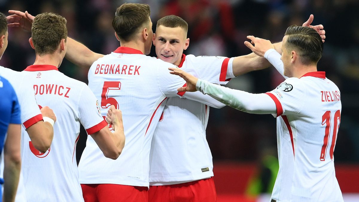 Polandia Hajar Estonia Lima Gol di Semifinal Play-off Kualifikasi Euro 2024