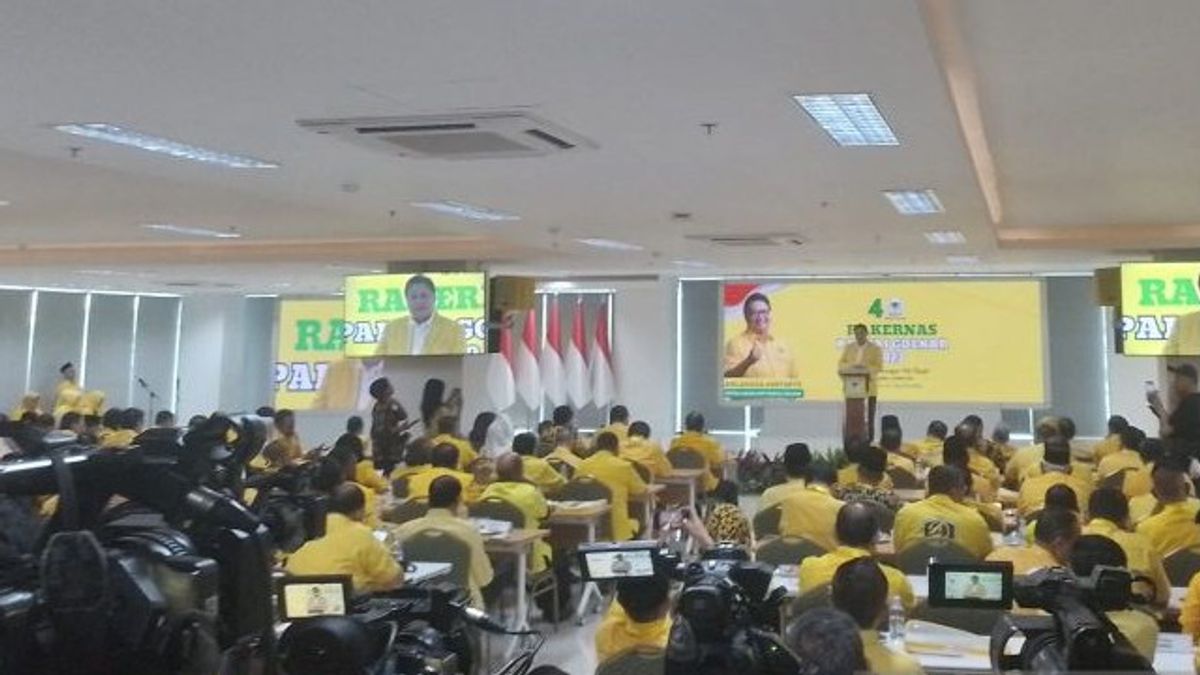 In The 2023 National Meeting, Golkar Reaffirms Airlangga Candidate 2024