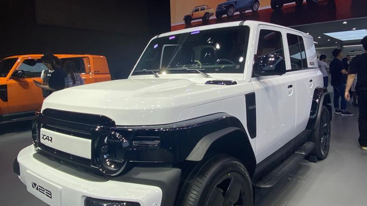VOI上海モーターショー2025独占取材：iCar V3オフロードSUVを詳しく見る