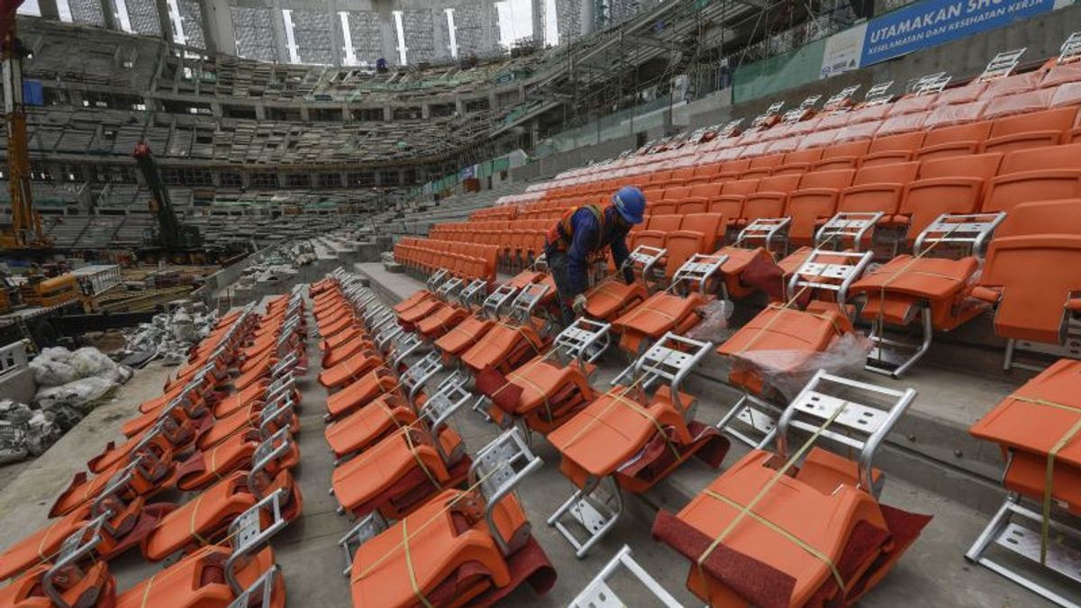 Anies Baswedan: 20 Thousand Spectator Seats At JIS Have Been Installed