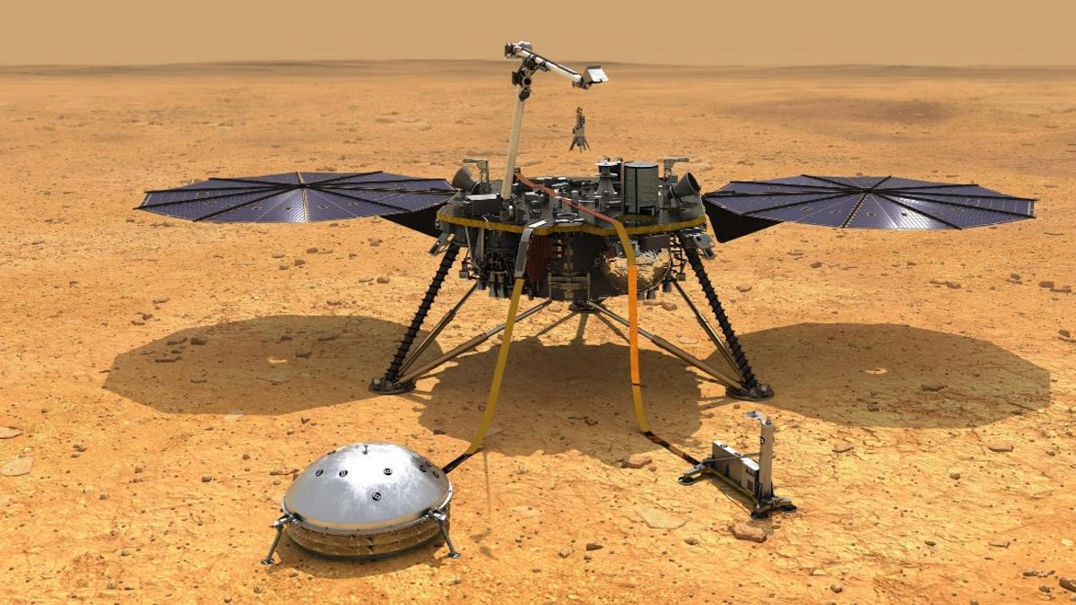 Ada Gempa di Planet Mars, Robot NASA Berhasil Deteksi <i>Marsquake</i>
