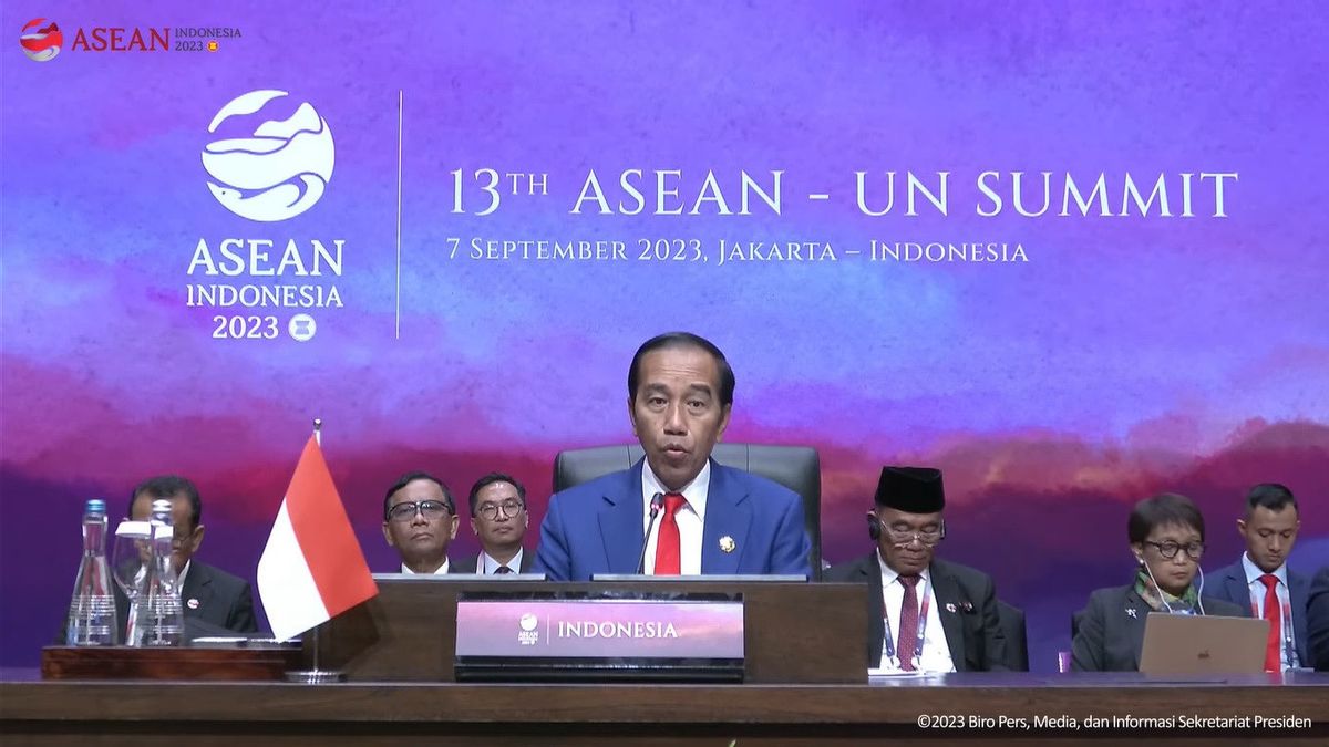 Presiden Jokowi: Efektivitas Kerja ASEAN dan PBB Sering Terkendala Dinamika Geopolitik