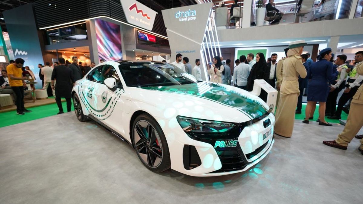 Hosting The COP 28 Climate Summit, Dubai Police Launches The Audi-made Electric Sport Service Car