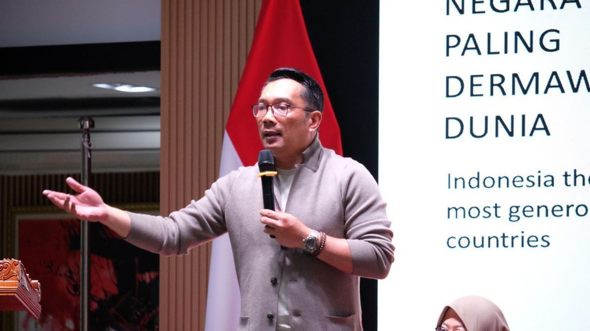 Ridwan Kamil révèle que Jakarta a besoin d’un leader qui peut s’imager