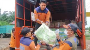 BPBD Sumsel Kirim Bantuan Pangan untuk Korban Banjir di Musi Rawas