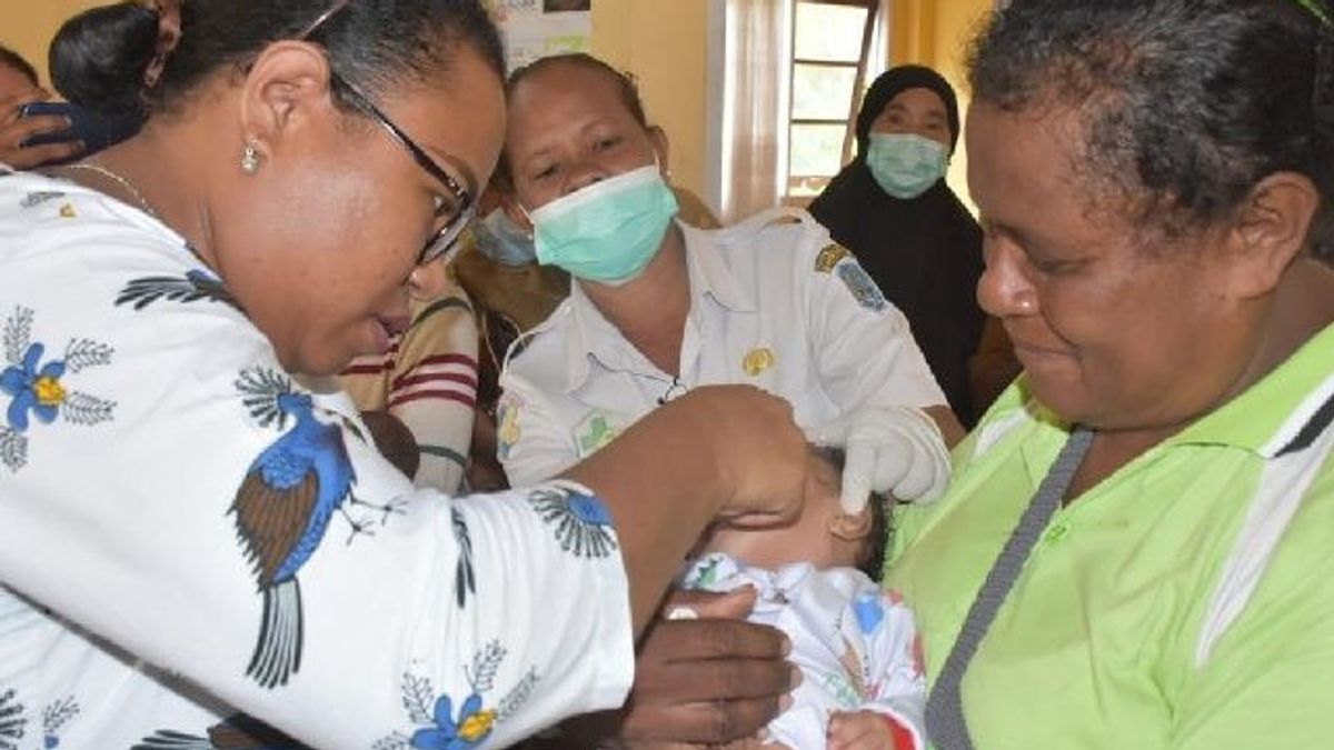 Vaksinasi Rubella di Biak Berhasil, Hingga 2023 Januari Nol Kasus Campak pada Anak
