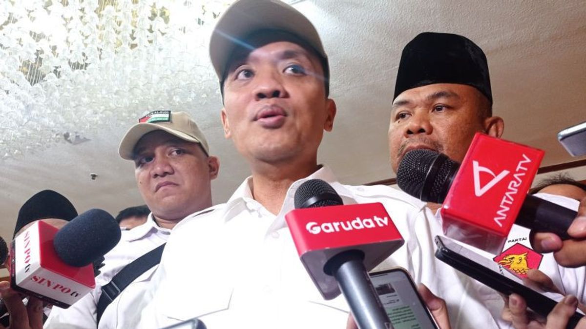 Habiburokhman:Gerindraは、Jokowi、Gibran、Bobbyを含むすべての人に開放されています
