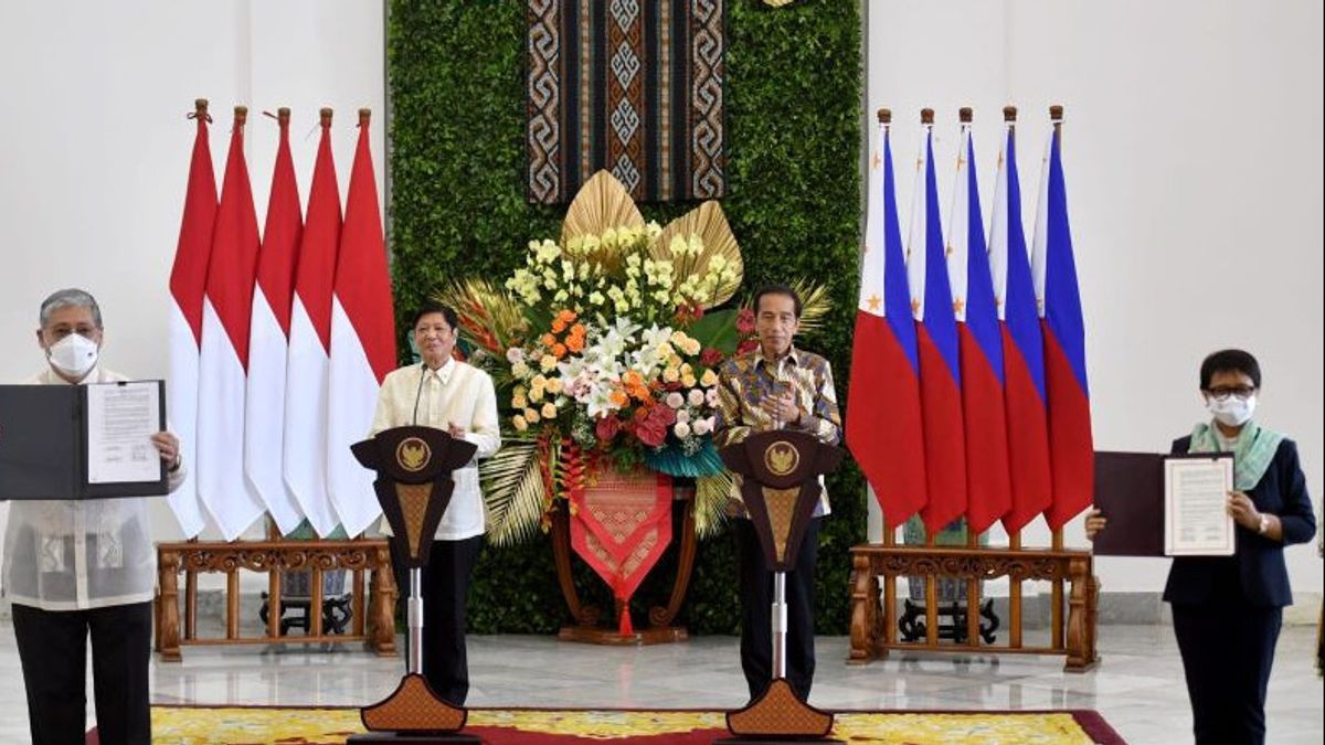 President Jokowi Invites Philippine President Marcos Jr To Sarinah