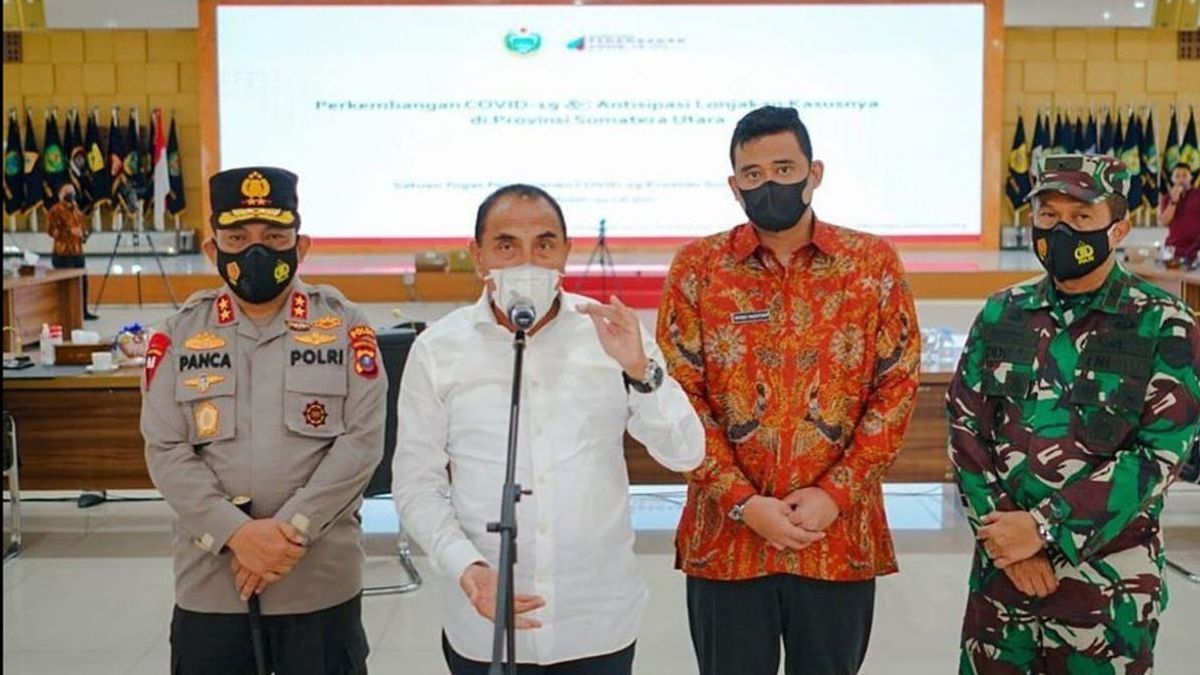Medan Est Entré Dans Le Niveau PPKM 1, Bobby Nasution A Lancé Des Vaccinations Dans Les Attractions Touristiques