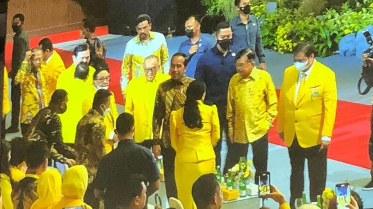 Jokowi Yakin Golkar Teliti Dan Cermat Pilih Capres Dan Cawapres: Sudah Makan Asam Garam Perpolitian