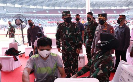 Panglima TNI Ajak Vaksin: Tapi Ingat Sudah Suntik Bukan Berarti Kebal, Tetap Disiplin Prokes