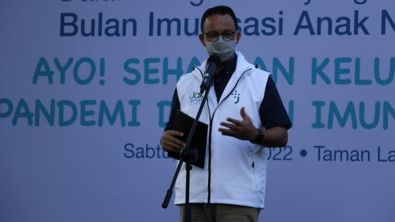 To Prevent Extraordinary Events, Anies Urges His Community To Complete Immunizations For Children