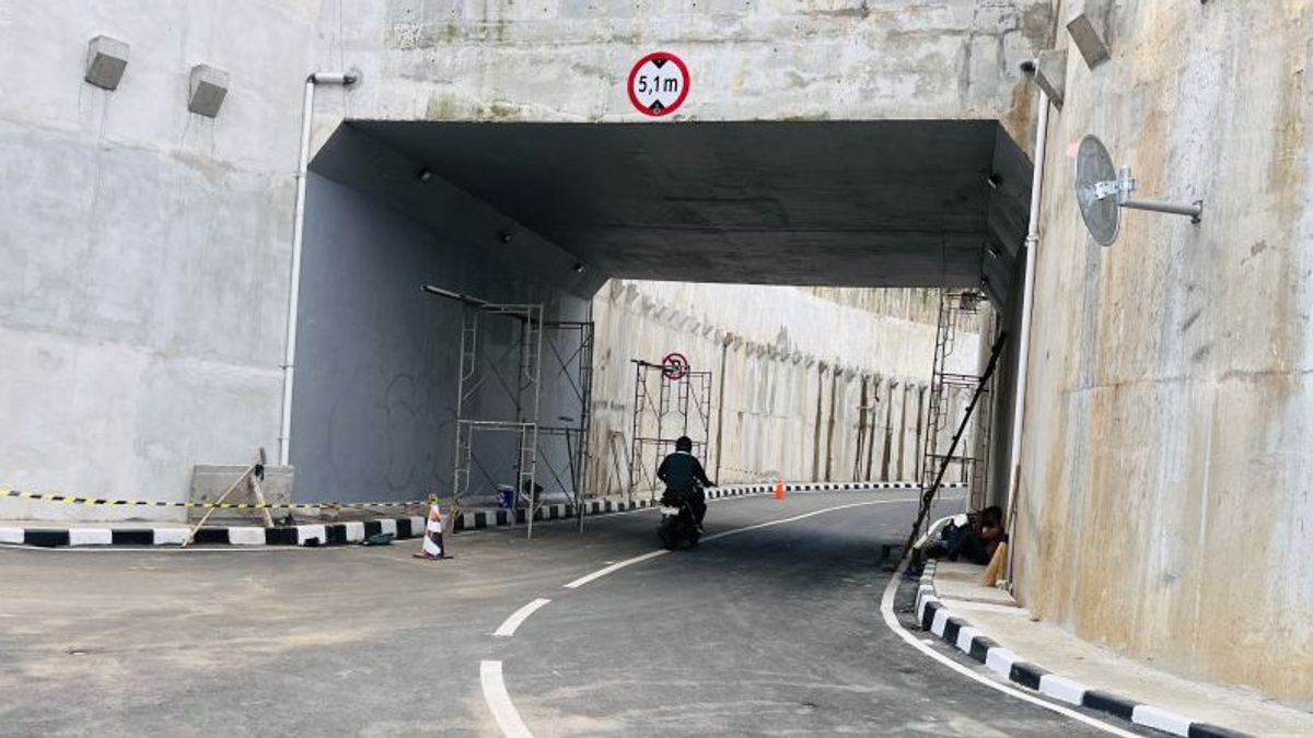 Batutuli Bogor Underpass Tunnel Functioned Tuesday Night