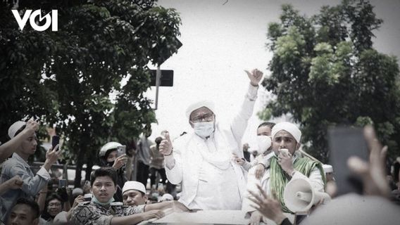 Rizieq Shihab Sebentar Lagi Bebas Usai Divonis Kasus Pelanggaran Prokes