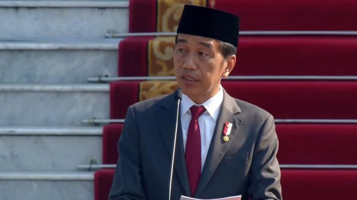 Jokowi Leads The Inauguration Of The 2024 TNI-Polri Officer Prasetya At The Merdeka Palace