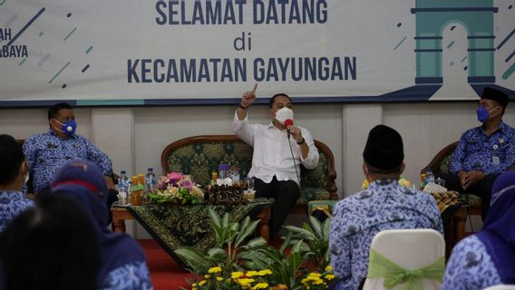 Maire Eri Cahyadi: Le Chef Du Choix De Gusti Allah, Gardez La Confiance Pour Le Peuple De Surabaya