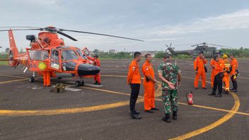 On The Third Day, 6 Helicopters Were Focused On Evacuating The Jambi Regional Police Chief's Entourage