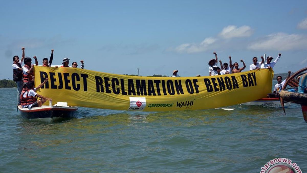 巴厘岛运动拒绝填海运动，2014年8月25日