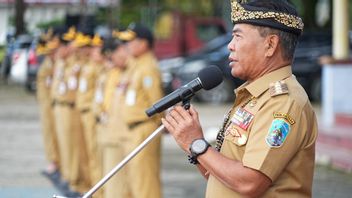 Gubernur Kaltara Pimpin Apel Perdana 2025, Beri Motivasi kepada ASN dan Non ASN 