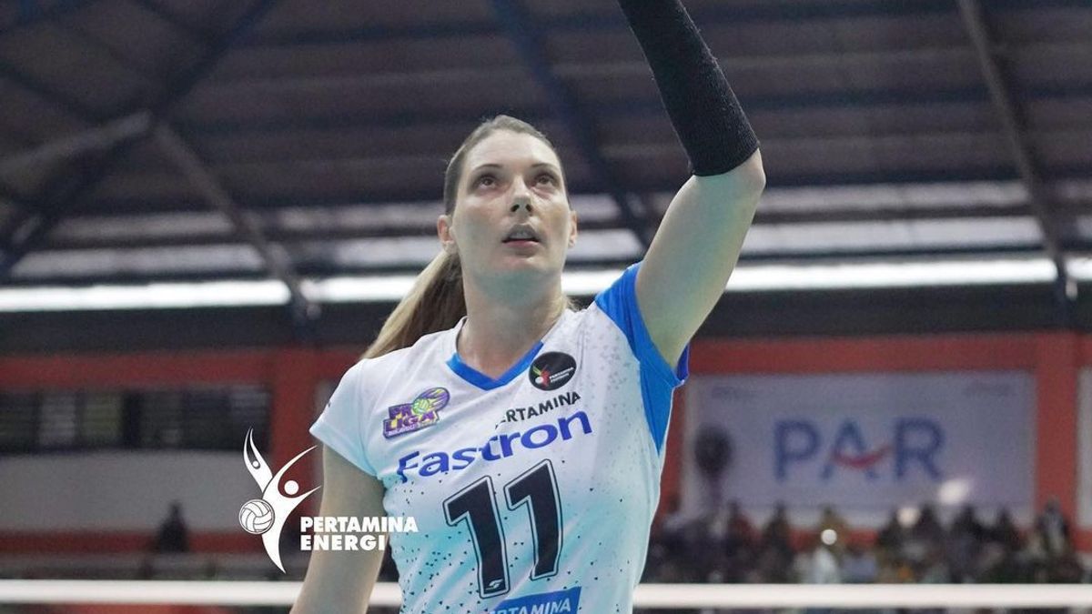 SportStar: Marija Zelenovic, Pertamina Fastron's Beautiful <i>Outside Hitter</i> From Serbia
