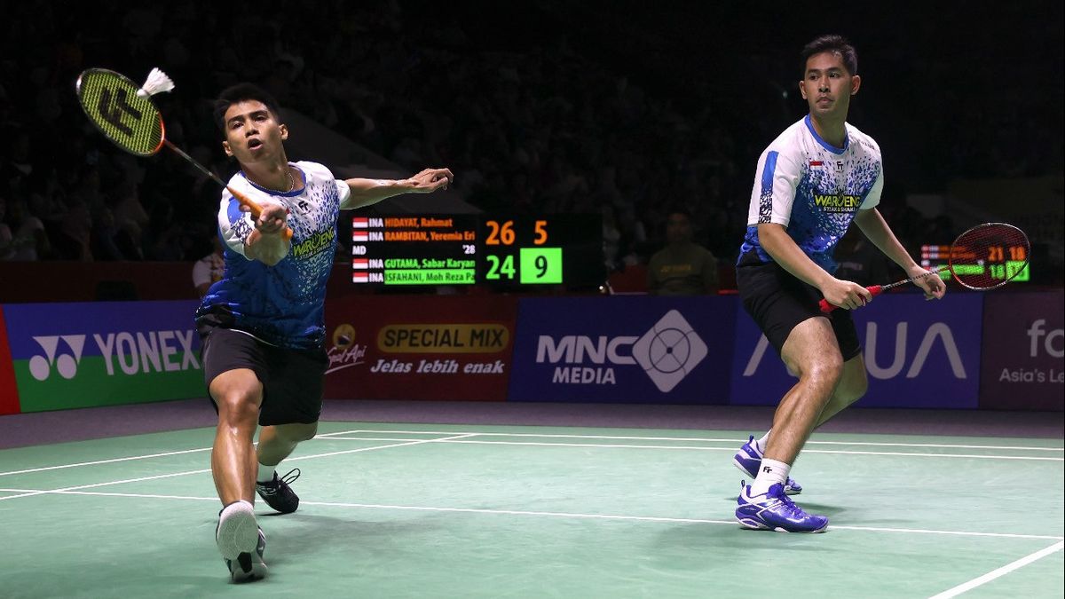 インドネシアオープン2024:準々決勝に進出する4人のインドネシア代表