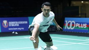 Malaysia Open 2024: Jonatan Christie Tumbang di Babak Pertama