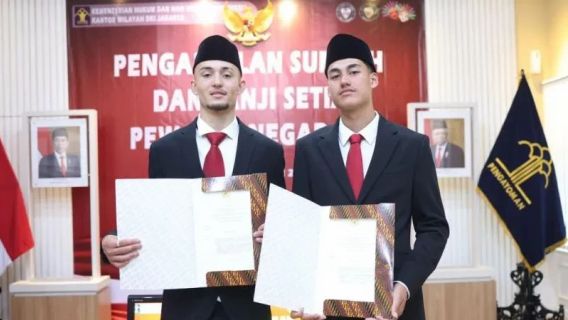 Rafael William Struick And Ivar Jenner Officially Become Indonesian Citizens And Ready To Defend The Indonesian National Team